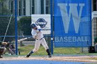 Baseball vs Babson  Wheaton College Baseball vs Babson during Championship game of the NEWMAC Championship hosted by Wheaton. - (Photo by Keith Nordstrom) : Wheaton, baseball, NEWMAC